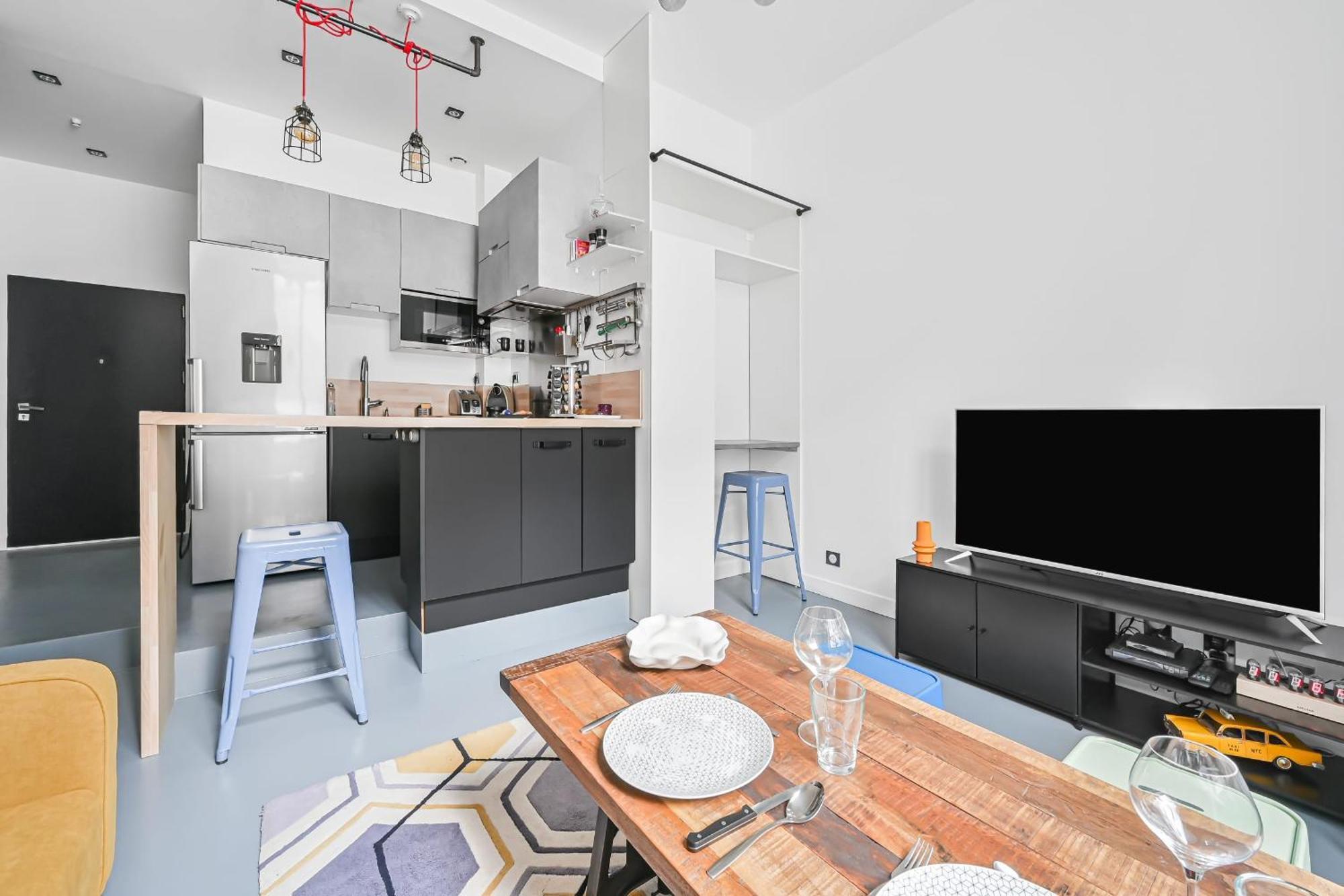 Magnifique Appart Renove Paris Republique Metro 3Pers Wifi Exterior photo